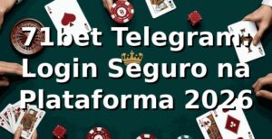 71bet Telegram: Login Seguro na Plataforma 2026 🔐